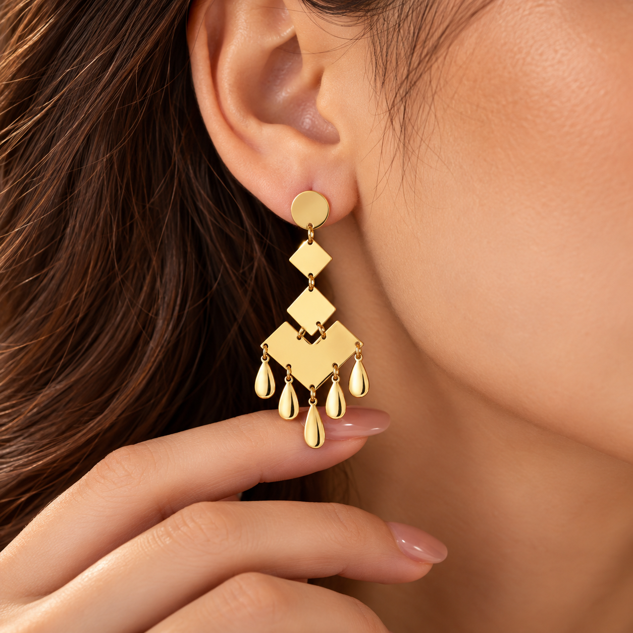 Angela Tassel Earrings - Bourga Collections